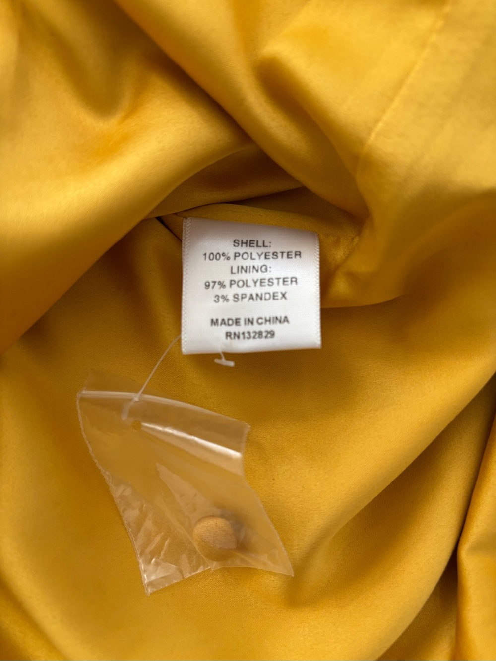 Camila Coelho Mustard Yellow Halter Mini Dress with Asymmetric Sash - Picture 7 of 11